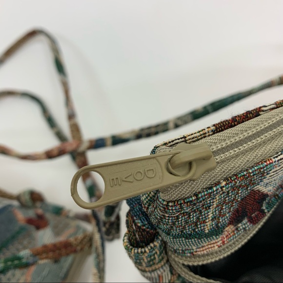 Dove Rare Vintage Two Piece Set Tennis Graphic Tapestry Crossbody Bag Purses - Picture 10 of 14